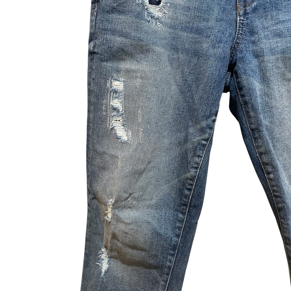 Gap Best Girlfriend Jeans Patchwork Distressed An… - image 4